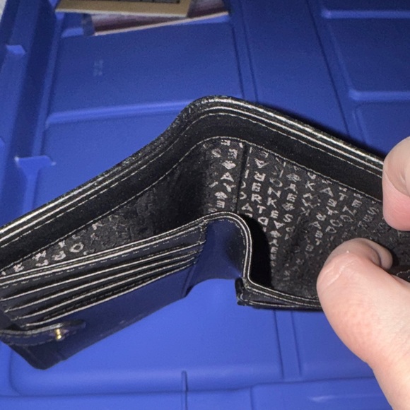Kate Spade Black Pebbled Leather Wallet - Picture 5 of 6